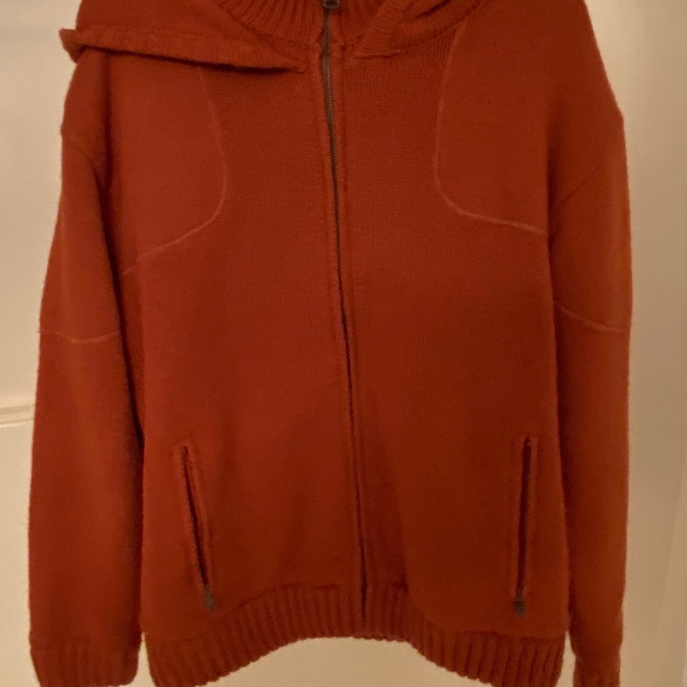 Royal Falcon Fleece Fur Lined Sweater Jacket NWT